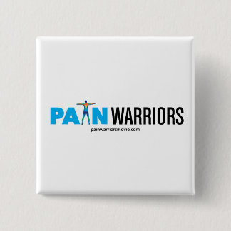 Pain Warriors Movie 15 Cm Square Badge