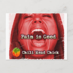 painisgood1-Chick Postcard