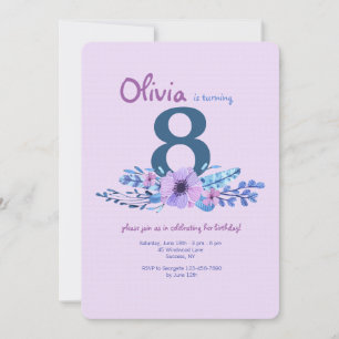 Painsies in Pink Invitation