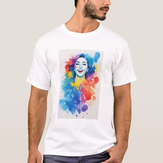 paint #15 T-Shirt (Front)