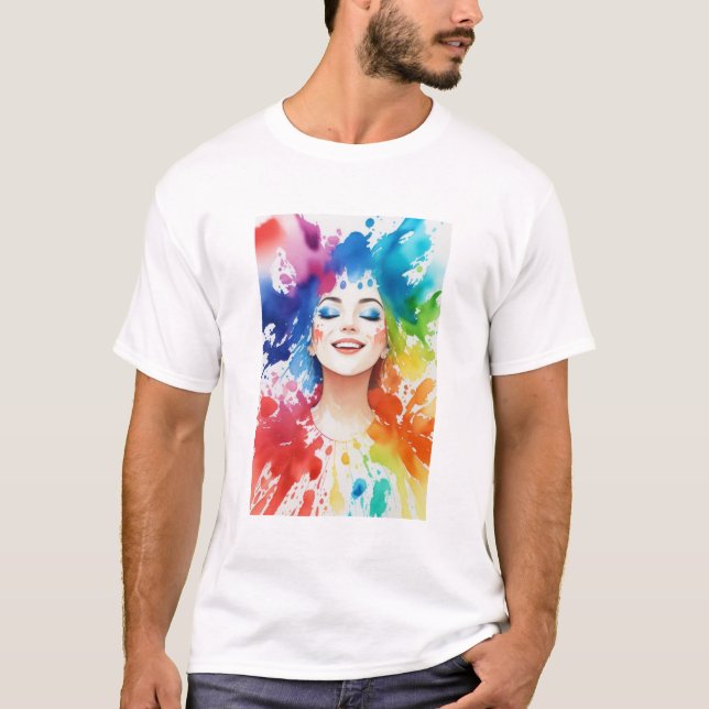 paint #19 T-Shirt (Front)