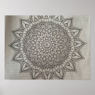 Paint a wisdom talisman. poster