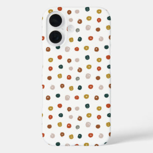 Paint Abstract Pattern File Folders Case-Mate iPho iPhone 16 Case