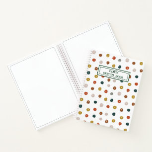 Paint Abstract Pattern Notebook