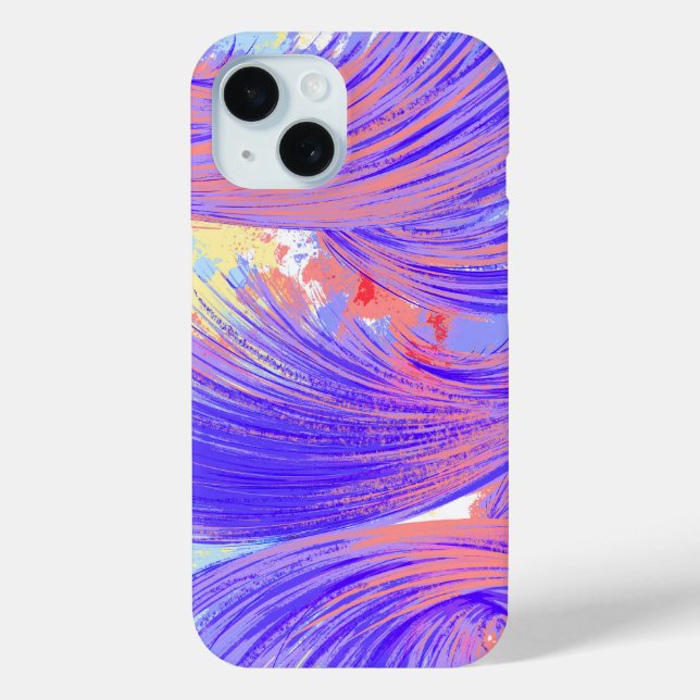 Paint and Feathers  Case-Mate iPhone Case (Back)