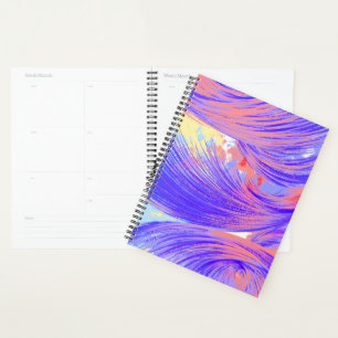 Paint and feathers  planner