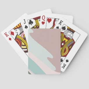 Paint Art Pattern Design Shade watercolor Playing Cards