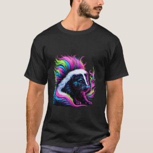 Paint Art Skunk Skunks T-Shirt