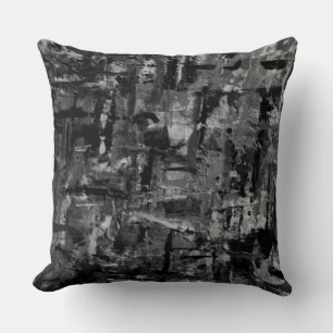 Paint at the Knifes Edge Throw Pillow