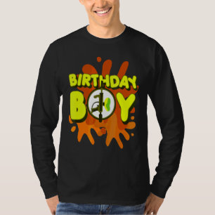 Paint Birthday Boy Sport Team Paintball T-Shirt