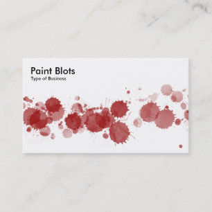 Paint Blots - Ruby Business Card
