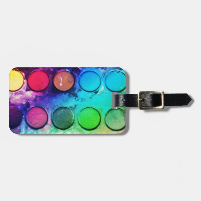 PAINT BOX LUGGAGE TAG (Front Horizontal)