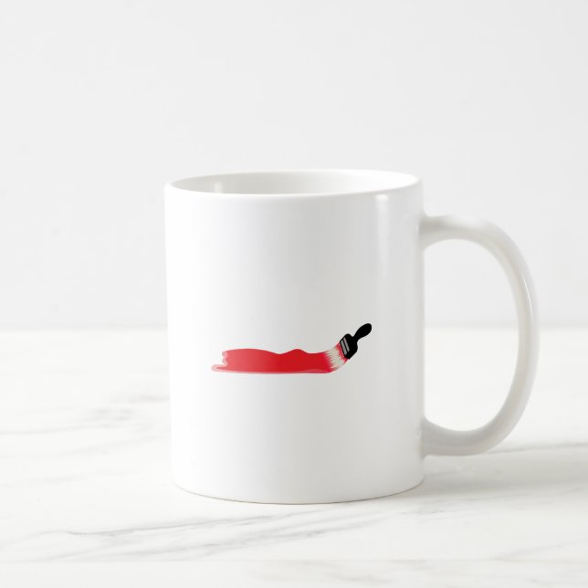 Paint Brush Coffee Mug (Right)