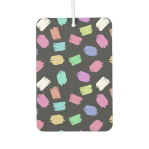Paint Brush Strokes, Colourful Brush Strokes Car Air Freshener