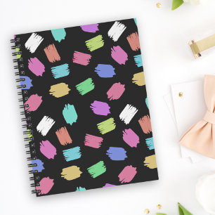 Paint Brush Strokes, Colourful Brush Strokes Planner