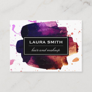 Paint Brushed Business Card
