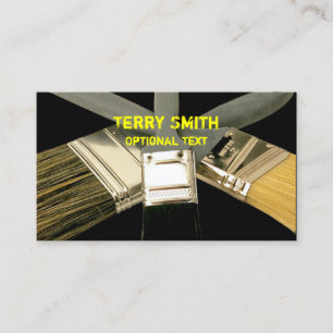Paint Brushes Business Card