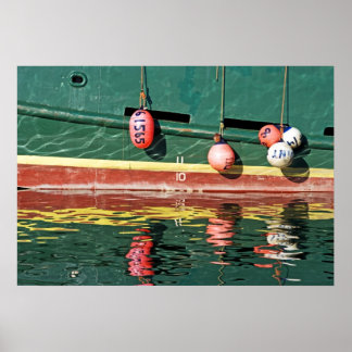 Paint By Numbers In Watercolors. Poster