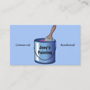 PAINT CAN BUSINESS CARD