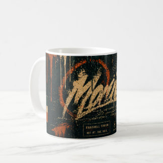 Paint Can Mug Design, Morning Courage Coffee Mug