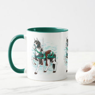 Paint Carousel Horse Mug