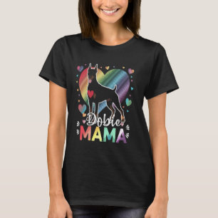 Paint Clour Doberman Pinscher Puppy Dog Cute Dobie T-Shirt