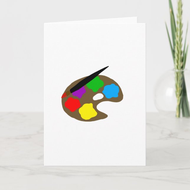 Paint Colors Artboard Card (Front)