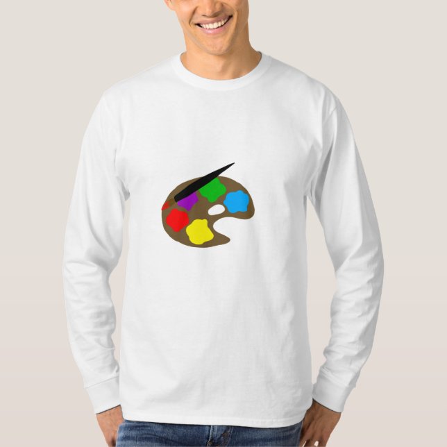 Paint Colors Artboard T-Shirt (Front)