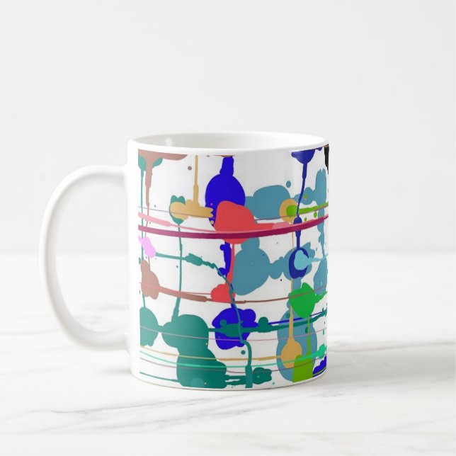 Paint Colour Splash Mug (Left)