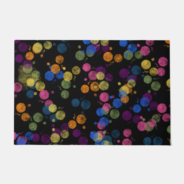 Paint Dots Doormat (Front)