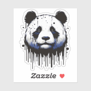 Paint Drip Panda