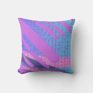 Paint Drip Vivid Abstract  Cushion