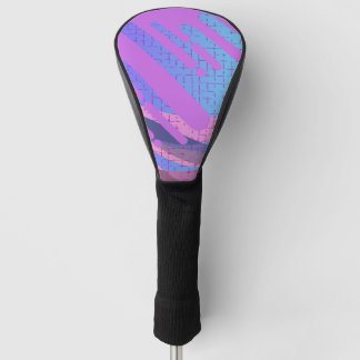 Paint Drip Vivid Abstract  Golf Head Cover