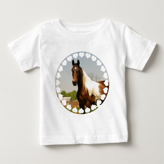Paint Horse Baby T-Shirt (Front)