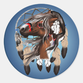 Paint Horse Dreamcatcher Sticker