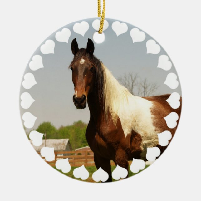 Paint Horse Ornament (Front)