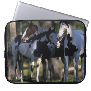 Paint Horses Laptop Sleeve