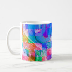 Paint like graphic illustration. The nice Colour g Coffee Mug