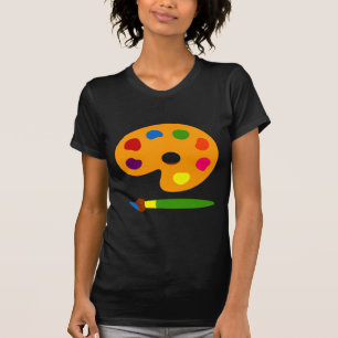 Paint Palette Art T-Shirt