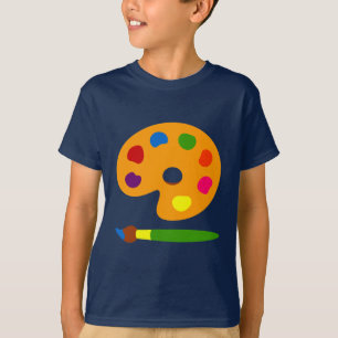 Paint Palette Art T-Shirt