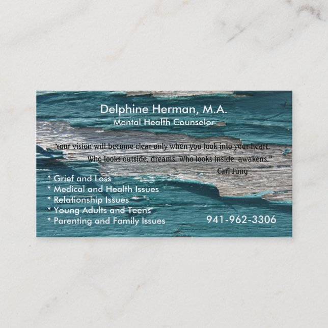 Paint Peel 3-8 Appointment Card (Front)