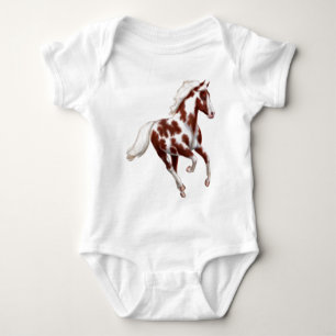 Paint Pony Galloping Infant One Piece Baby Bodysuit