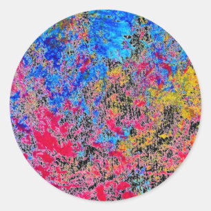 Paint Round sticker