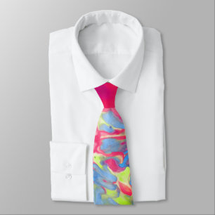 Paint Smear Tie