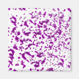 Paint Spatter Pink Magnet