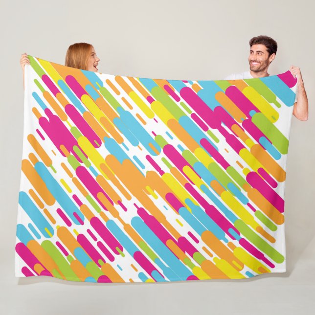 Paint Splash 60x80 Fleece Blanket (In Situ)