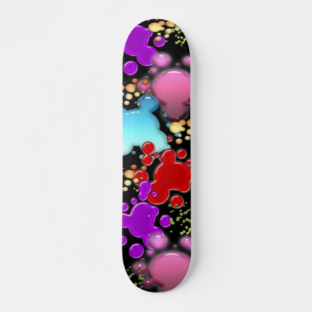 Paint Splat Skateboard (Front)