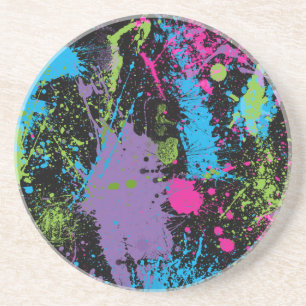 Paint Splater Coaster