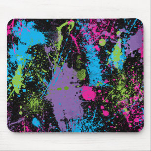 Paint Splater Mouse Pad