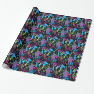 Paint Splater Wrapping Paper